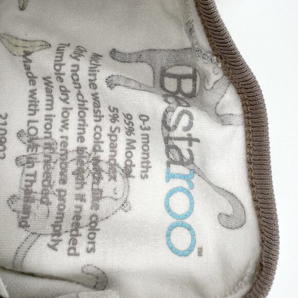 Bestaroo Bamboo Monkey Bananas Footed Sleeper - Picture 5 of 6